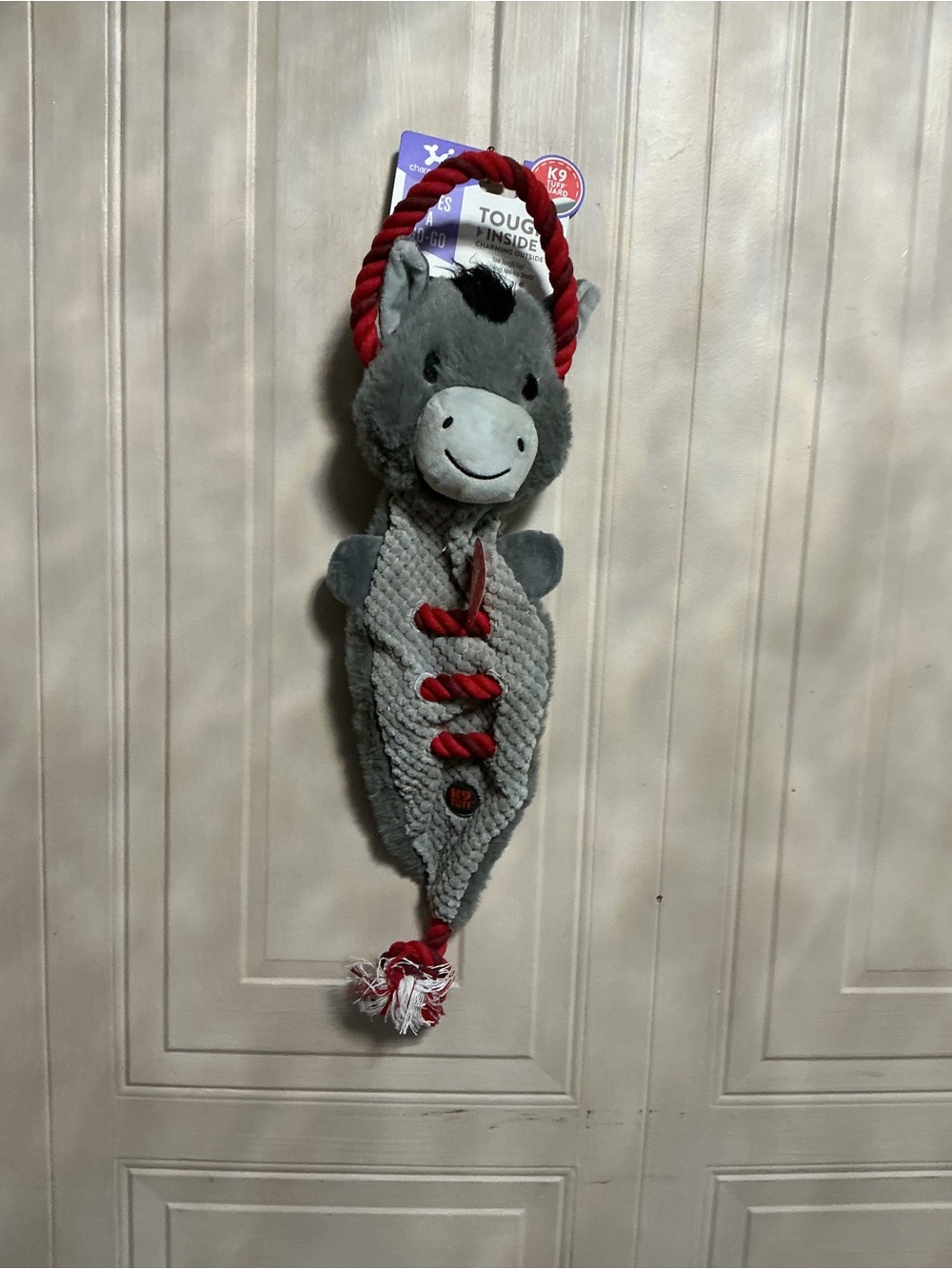 - Outward Hound Donkey Ropiez Dog Toy With Squeaker 20”.